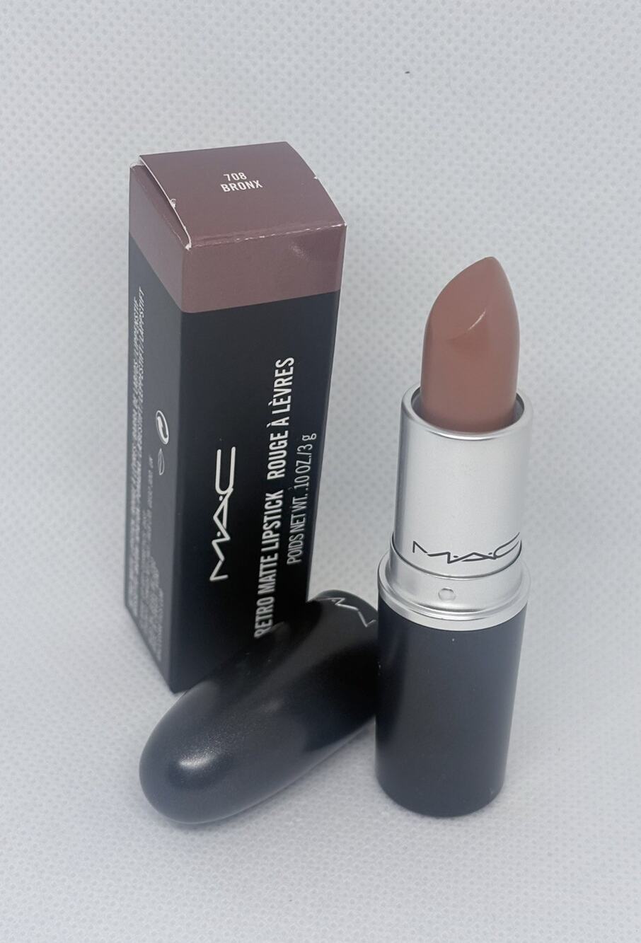 MAC "Discontinued Rare" BRONX 708 Retro Matte Lipstick Original Vintage Formula
